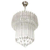 Cascading Camer Crystal Chandelier
